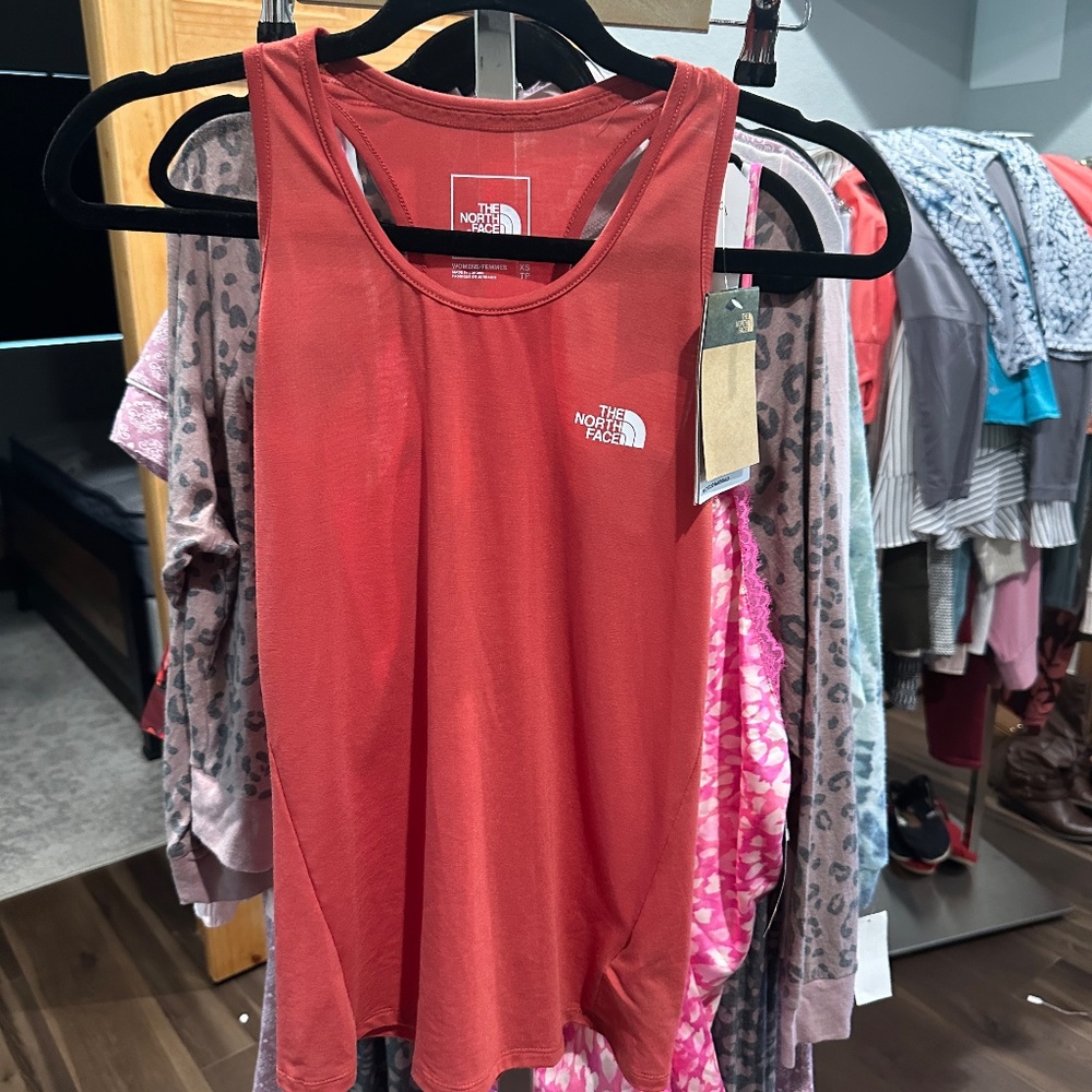 NWT North Face Wander Tank Tandori Spice - Picture 1 of 3